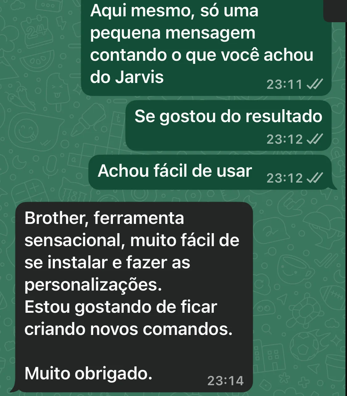 Depoimento de Comprador verificado